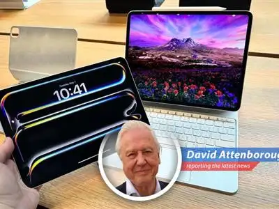 Exploring the untamed world of the 2024 iPad Pro launch through the eyes of Sir David Attenborough image