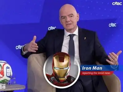 FIFA President Gianni Infantino discusses Iran's participation in the 2026 World Cup amidst ongoing geopolitical tensions at the CNBC Invest in America Forum.