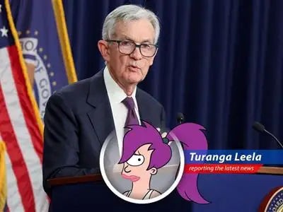 Federal Reserve Chair Jerome Powell addresses inflation concerns at Harvard University, signaling a stable approach.