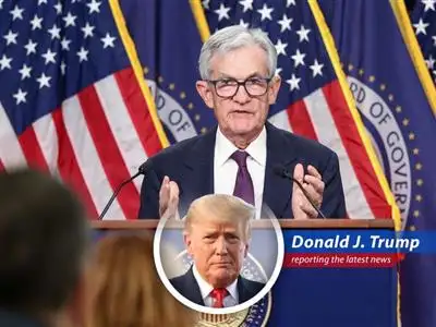 Federal Reserve Chair Jerome Powell addresses the media after the latest FOMC meeting, emphasizing the challenges of forecasting amid global uncertainty.