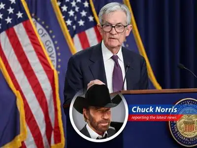 Federal Reserve Chair Jerome Powell speaking at a previous engagement.