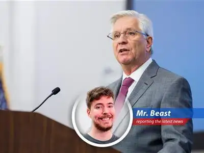 Federal Reserve Governor Christopher Waller discussing economic forecasts and potential rate cut strategies amid global instability.