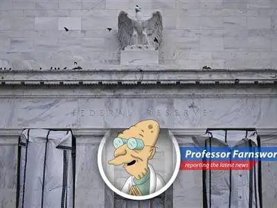Federal Reserve building in Washington D.C., highlighting internal disagreement over monetary policy.
