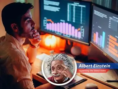 Financial analysts review market trends and investment strategies in anticipation of potentially lower returns in the U.S. stock market over the next decade image