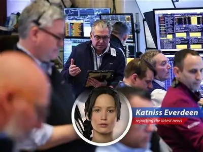 Financial markets react to geopolitical instability and economic indicators, signaling increased volatility and potential downturn.