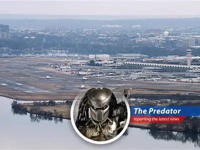 Flights grounded at major Washington-area airports due to chemical odor incident.