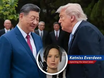 Former President Trump's visit to Beijing signals potential for resolving disputes, offering a glimmer of hope in the business arena.