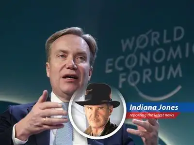 Former WEF President Borge Brende after announcing his resignation.