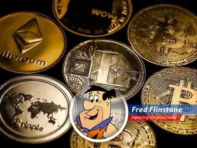 Fred Flinstone contemplates the future of crypto in Bedrock, as Congress debates the CLARITY Act.
