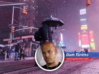 Gap store hit by winter storm, affecting sales and operations but trending towards recovery.