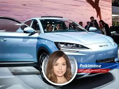 Get ready for some electric humor as Pokimane discusses Chinese electric carmakers expanding to Europe amidst talk of tariffs. image