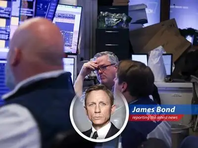 Global markets react to mixed economic signals and technological upheavals, leaving investors in a shaken, not stirred, state.