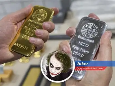 Gold and silver prices plummet, reflecting broader market anxieties.
