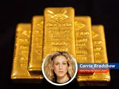 Gold bars gleam under a spotlight, symbolizing financial sophistication and the allure of precious metals.