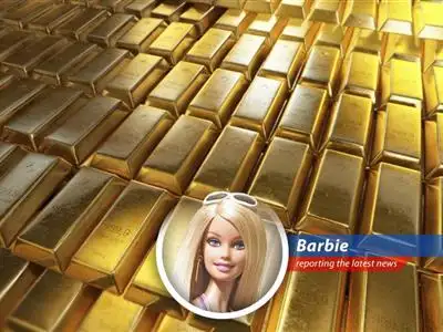 Gold bars represent a volatile but potentially rewarding investment opportunity.