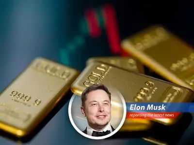 Gold bars symbolize a flight to safety amidst economic uncertainty and AI driven market shifts.