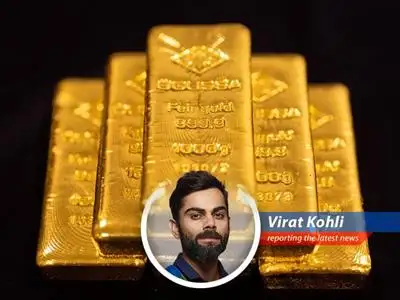 Gold prices experience a downturn as the dollar strengthens and Treasury yields rise.