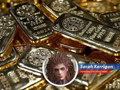 Gold prices experience a sharp decline amidst the ongoing conflict in Iran, reflecting a shift in investor sentiment.