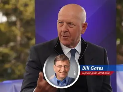 Goldman Sachs CEO David Solomon addresses the Australian Financial Review Business Summit.