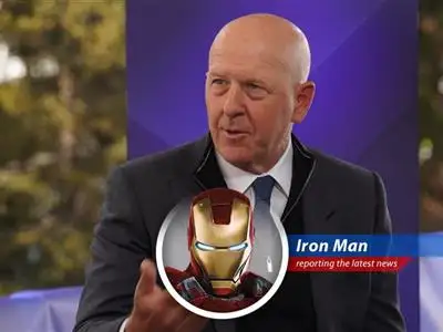 Goldman Sachs CEO David Solomon discusses market reactions to the Iran war at the Australian Financial Review Business Summit.