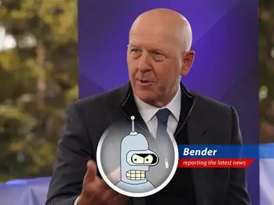 Goldman Sachs CEO David Solomon speaks at the World Liberty Forum in Palm Beach, Florida, urging for crypto regulations.