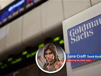 Goldman Sachs' Q1 earnings reveal a mix of triumphs and challenges, but Lara Croft remains confident in the bank's long-term value.