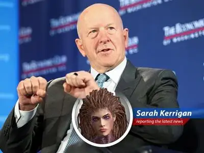 Goldman Sachs headquarters in New York City. All eyes are on the firm's first-quarter earnings, particularly the impact of the Iran conflict.