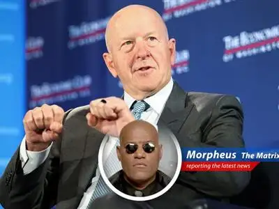 Goldman Sachs headquarters reflecting a successful first quarter fueled by equities trading and investment banking.