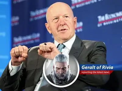 Goldman Sachs headquarters, where financial potions are brewed and market monsters are slayed for profit.