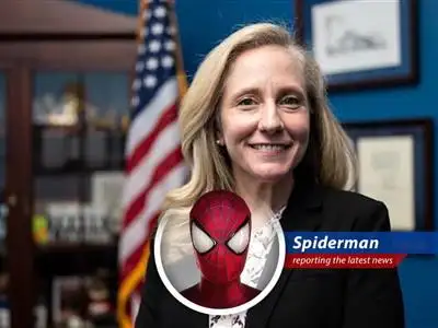 Governor Abigail Spanberger prepares to deliver the Democratic rebuttal to President Trump's State of the Union address.