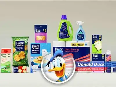 Great Value's new packaging aims to be more appealing and easier to spot, targeting both in-store and online shoppers.