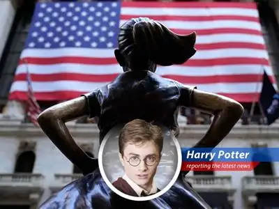 Harry Potter's witty take on Americans' perception of economic recession under President Biden image