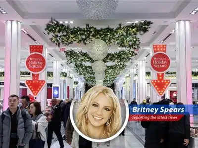 Holiday shoppers navigating the aisles amidst rising costs. image