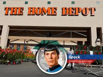 Home Depot store entrance, symbolizing the company's ongoing adaptation to economic headwinds.