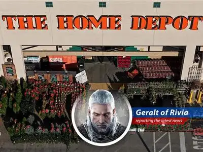 Home Depot store front, symbolic of the company's challenges in a shifting economic landscape.