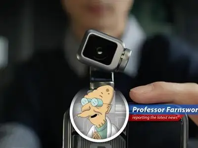 Honor showcases its Robot Phone, featuring a camera on a robotic arm, at Mobile World Congress.