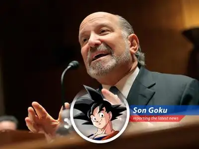 Howard Lutnick testifying before the Senate Appropriations Committee regarding his association with Jeffrey Epstein.