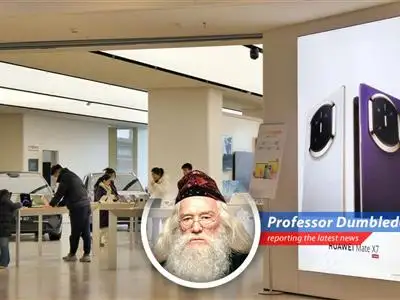 Huawei's headquarters in Shenzhen, China, where the company is striving for technological self-sufficiency in AI.