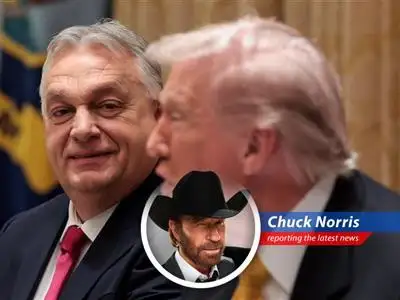 Hungarian Prime Minister Viktor Orbán addresses supporters during a campaign rally.