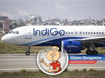 IndiGo aircraft takes flight, symbolizing the airline's ambition under new leadership. William Walsh's appointment aims to navigate turbulence and ensure continued dominance in the Indian aviation market.