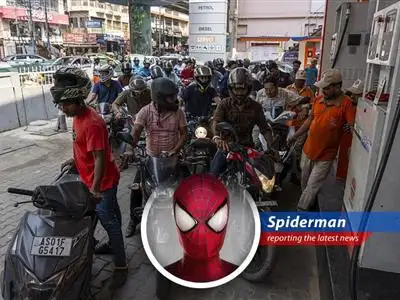 Indian oil tankers at port, illustrating the country's diversified energy procurement strategy amidst geopolitical uncertainty.