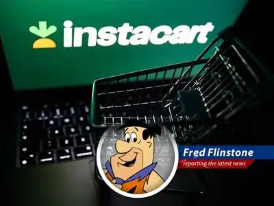 Instacart stock price soars, easing concerns about competitive pressures in the grocery delivery market.