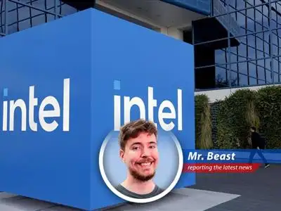 Intel's stock price takes off after a stellar earnings report.