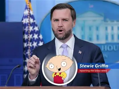 JD Vance defends Donald Trump's stock trading activities during a White House press briefing.