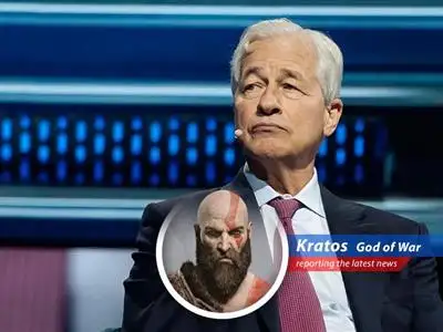 JPMorgan Chase headquarters symbolizes financial strength amidst economic volatility.