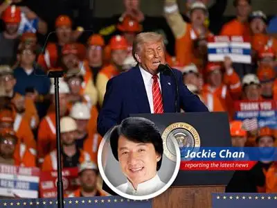 Jackie Chan contemplates the complexities of international trade amidst U.S. investigations into trading partners.