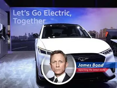 James Bond infiltrates Ford Motor to uncover the secrets behind the surge in hybrid and all-electric vehicle sales. image