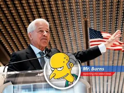 Jamie Dimon addresses investors on JPMorgan's strategic shift towards AI-integrated workforce management.