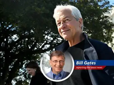 Jamie Dimon discussing the potential impact of AI on the job market at a recent forum in Washington