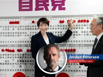 Japanese citizens braving the snow to participate in the democratic process in the latest Lower House election.